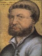 Hans holbein the younger Self-Portrait painting